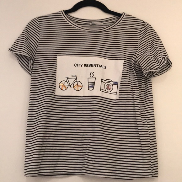 Zara jeweled city essentials tee - Picture 4 of 4